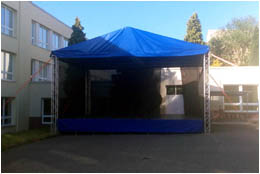 Pódium Quadro 290 - 8,5 x 6 m
