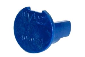 Nivtec záslepka PVC - modrá